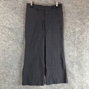 G.H Bass & Co Pants Size 6 Wide Leg Women's Polyester Blend Gray Adults
